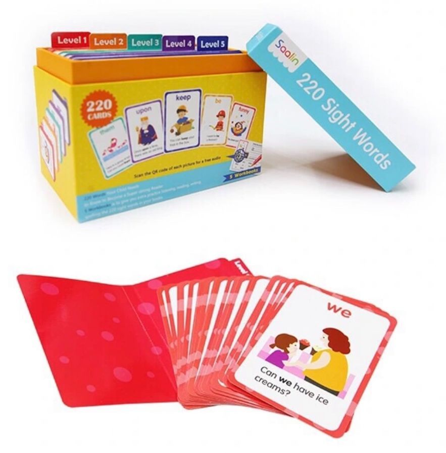 maiyapen対応絵本sight word flash card phonics maiyapen