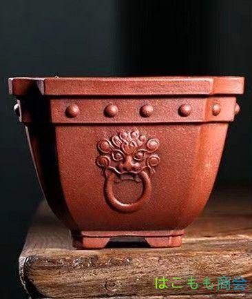 紫砂の鉢 盆栽鉢 植木鉢 小品盆栽鉢 大品盆栽鉢   台湾紫砂の鉢 長方鉢紫砂の鉢盆栽鉢 植木鉢 小品盆栽鉢 大品盆栽鉢
