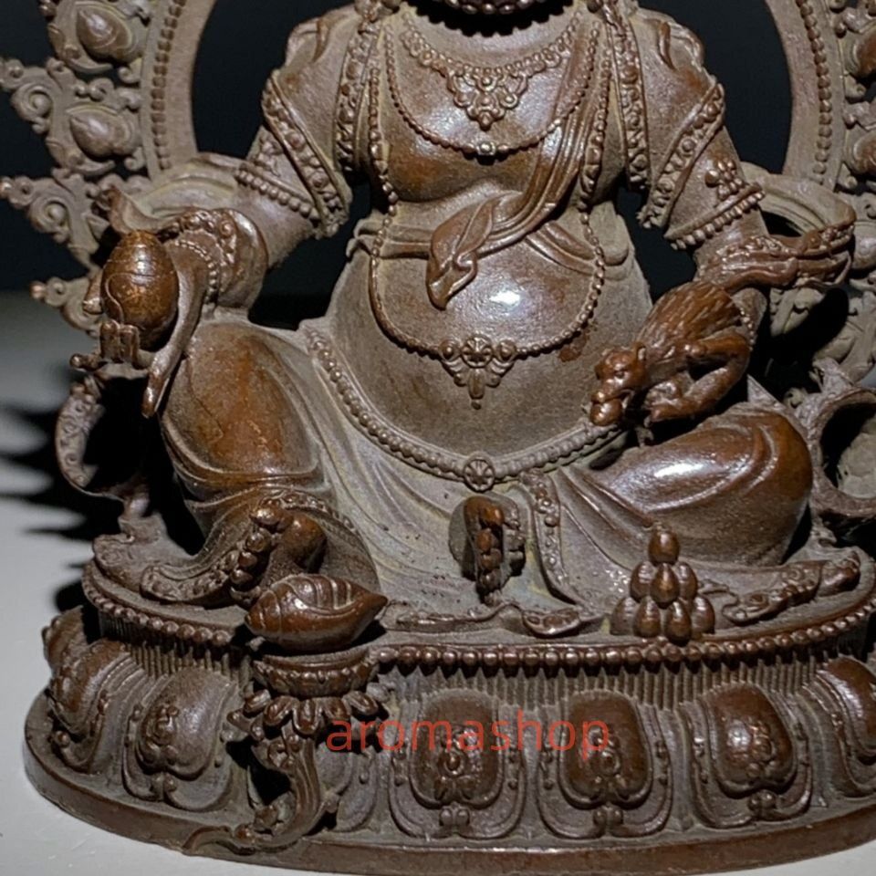 細工 仏教古美術 銅器 仏像 黄財神 の家仏堂に 置物を奉納する ネパール 古玩 供養品 古銅 装飾 置物 収蔵 コレクション WWW_IMPECCABLEHEALTHCARESERVICES_COM