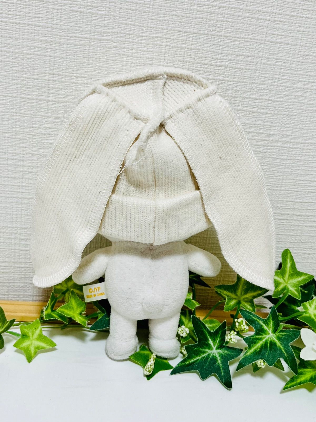 初期SKZOO　リビット　ぬいぐるみ skzoo リビット 白うさ耳帽子 ミニサイズ用 - メルカリ