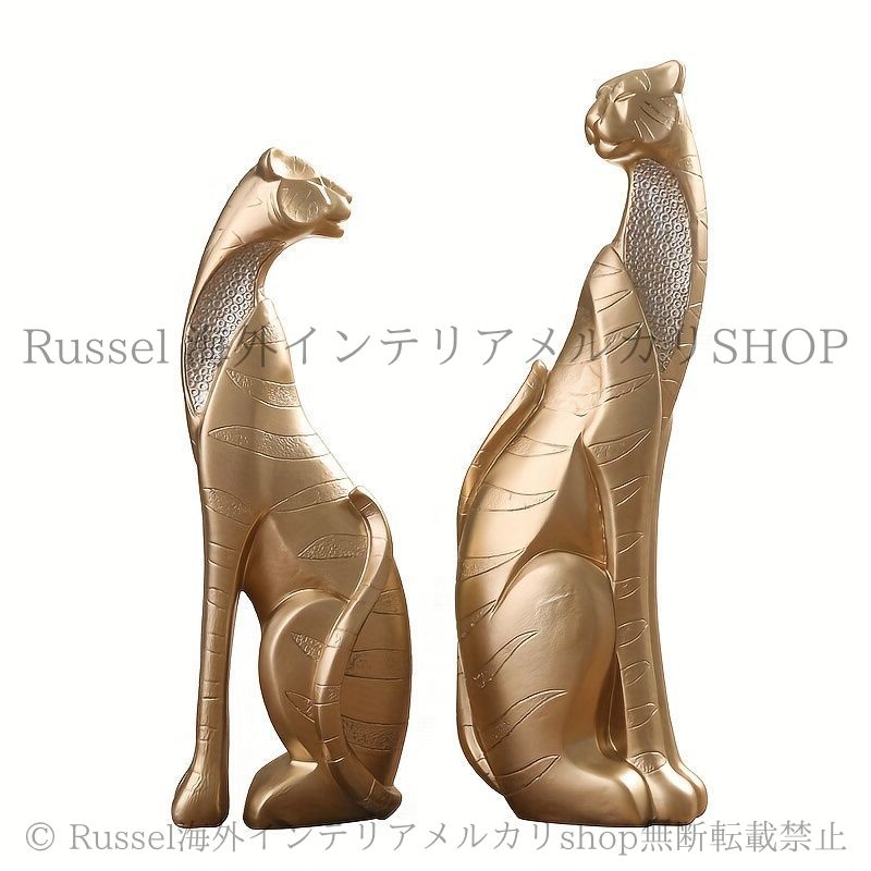 アニマル 置物 2体 【公式通販】