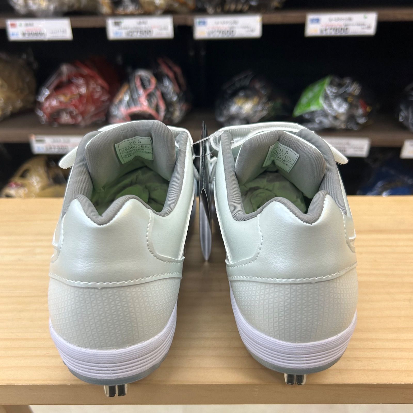 新品未使用】ゼット 野球 埋込みスパイク グランドジャックBF