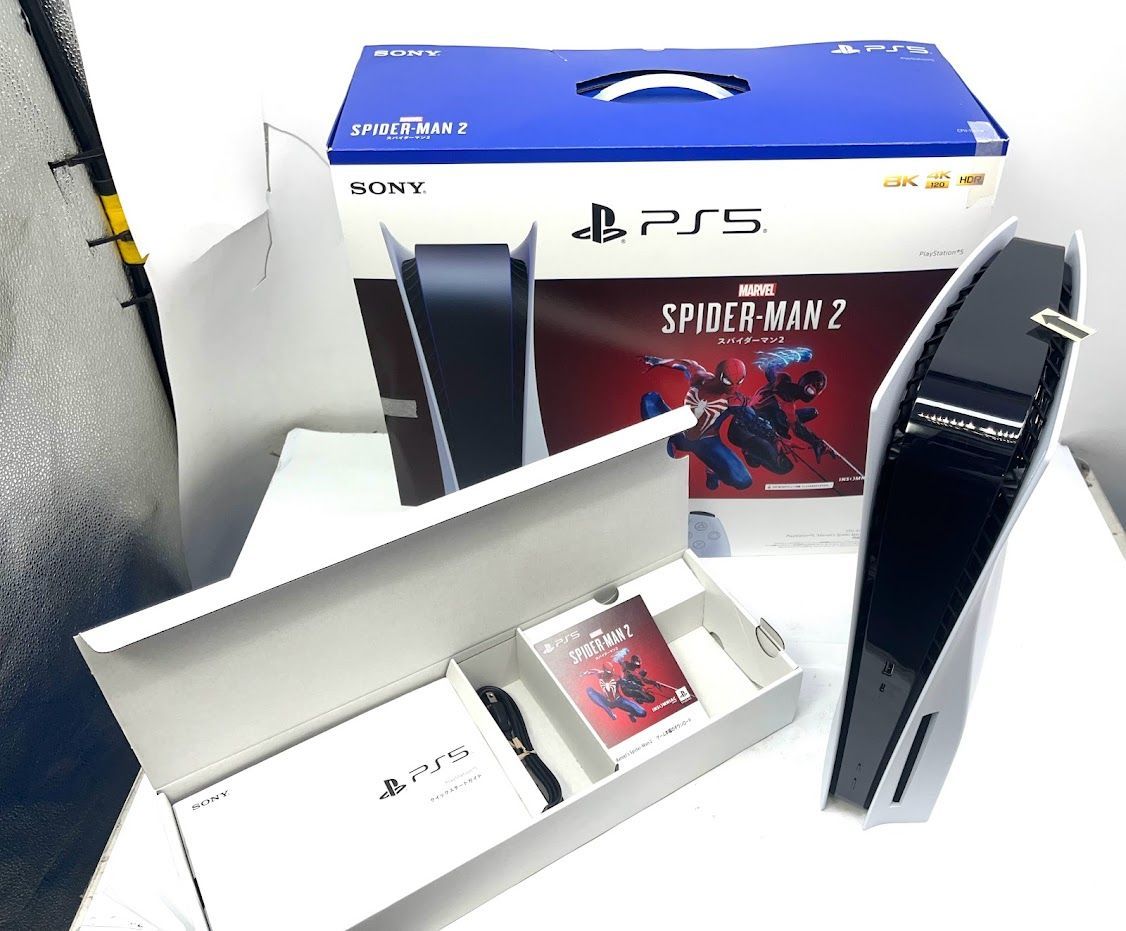 PS5 コントローラー欠品】 PlayStation5 “Marvel's Spider-Man 2” 同梱