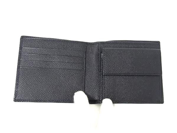 □新品同様□ BVLGARI ブルガリブルガリ レザー 三つ折り 長財布  