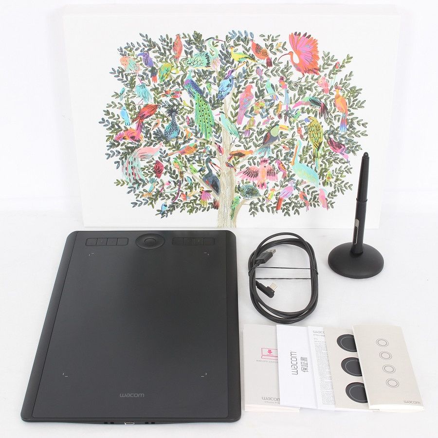 ワコムペンタブレットIntuosPro PTH-660/K0＋2本指グローブ：M Amazon