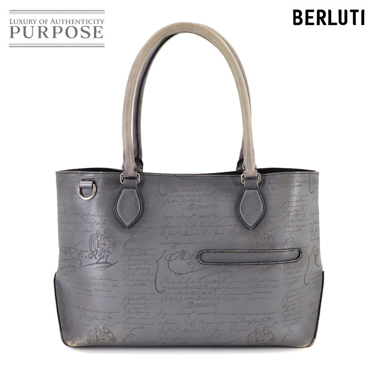 ベルルッティ Berluti カリグラフィ トゥジュール ミニ トート ベルルッティ Berluti カリグラフィ トゥジュール ミニ トート