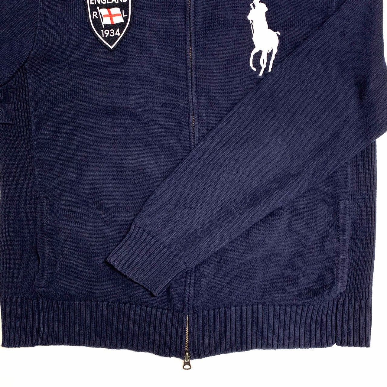Polo by Ralph Lauren】ポロラルフローレン/ジップアップニット