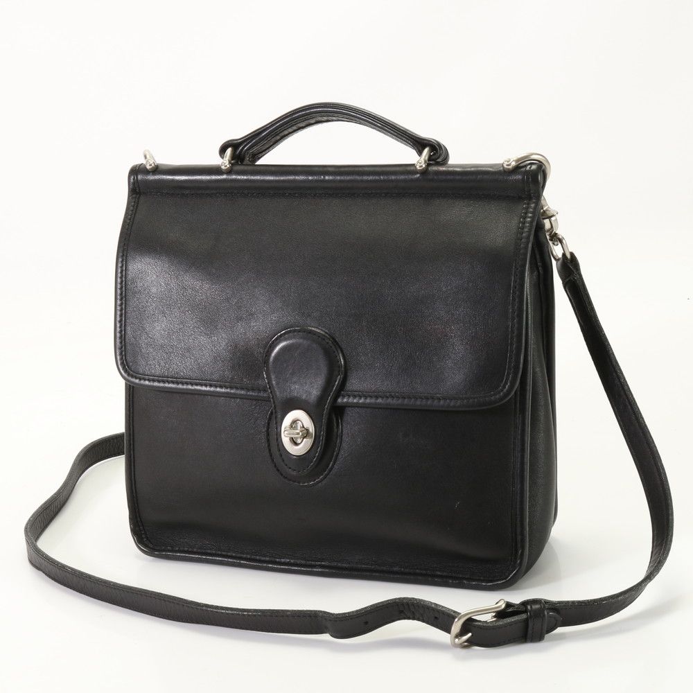 COACH オールド コーチ ターンロック ショルダー ハンドバッグ 9927 美