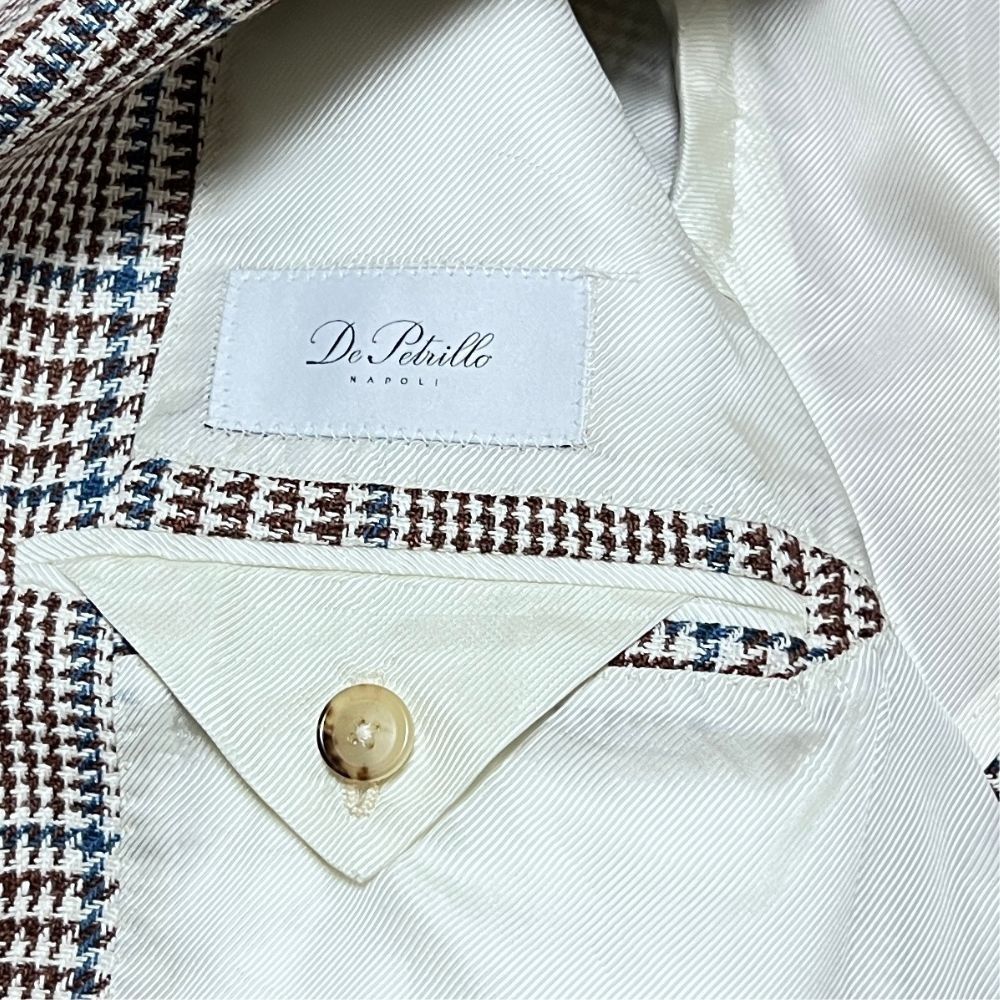 De Petrillo (デペトリロ) ブラウン ターコイズブルー シングル