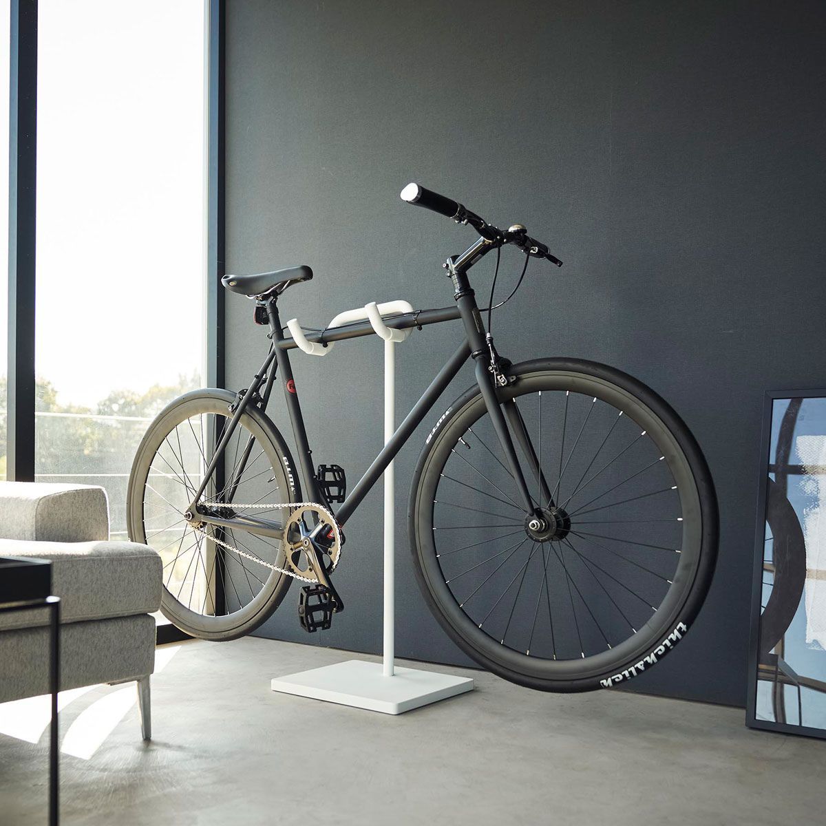 サイクルスタンド 山崎実業 tower タワー 自転車スタンド ホワイト SPORTUS 沖縄発送不可