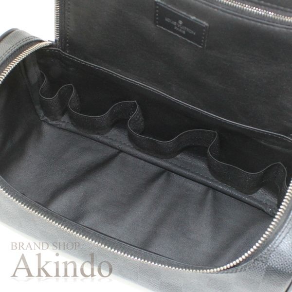 ［美品］ルイヴィトン N47625 ダミエグラフィット トワレポーチ LOUIS VUITTON】ルイヴィトン『ダミエ グラフィット トワレ