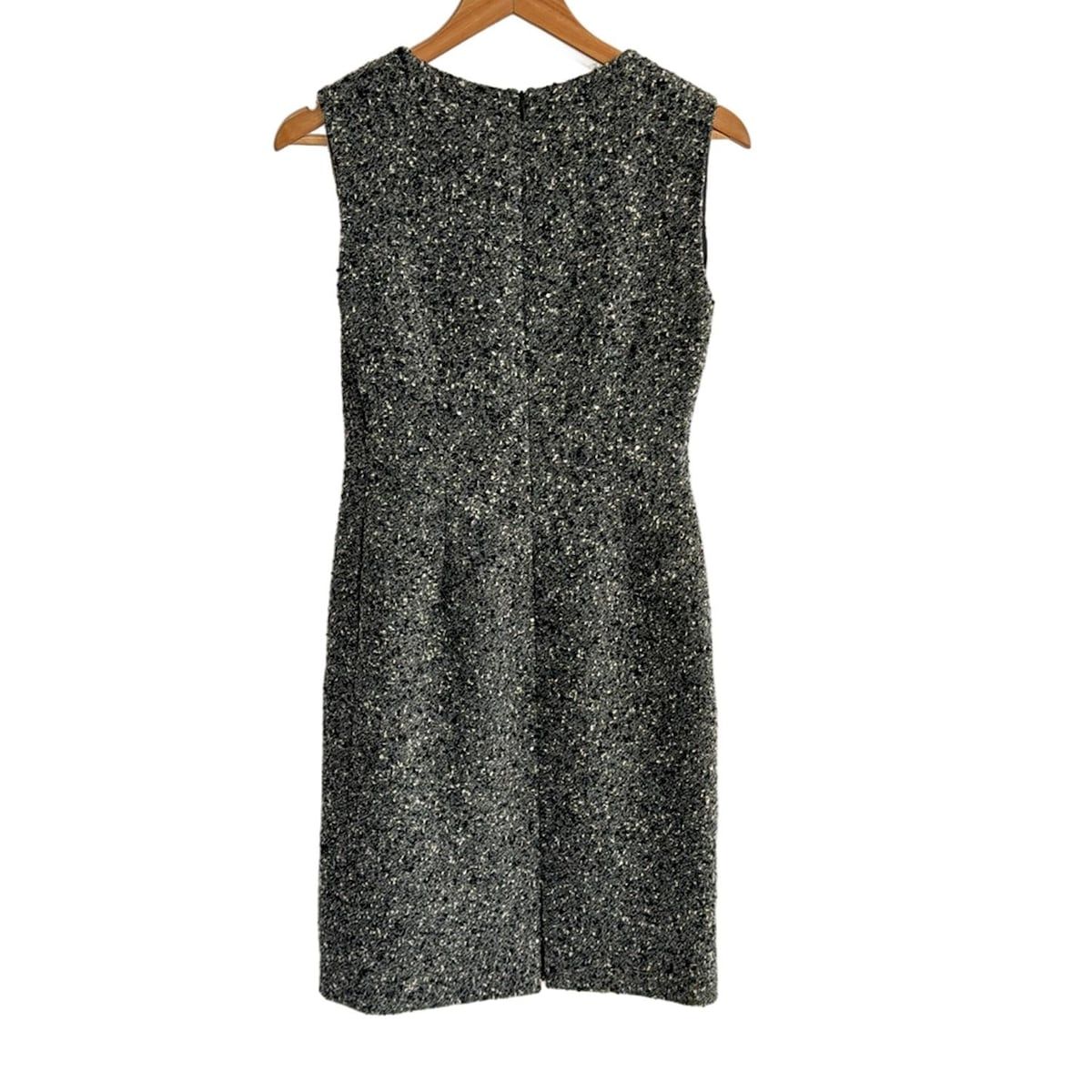 FOXEY フォクシー ワンピース サイズ40 M レディース - 15034 黒×グレー×アイボリー