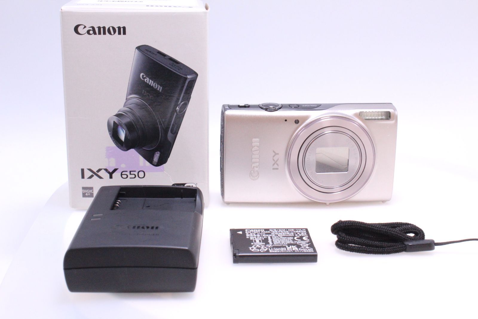 Canon コンパクトデジタルカメラ IXY 650 シルバー 光学12倍 Canon コンパクトデジタルカメラ IXY 650 シルバー 光学12倍