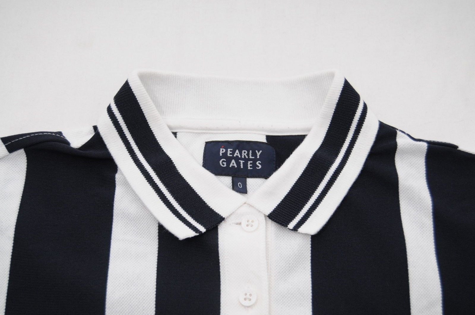 中古 レディース パーリーゲイツ PEARLY GATES 半袖ポロシャツ 0(S) 白