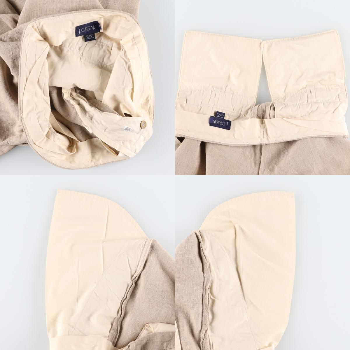 古着 90年代 ジェイクルー J.Crew リネンパンツ スラックス
