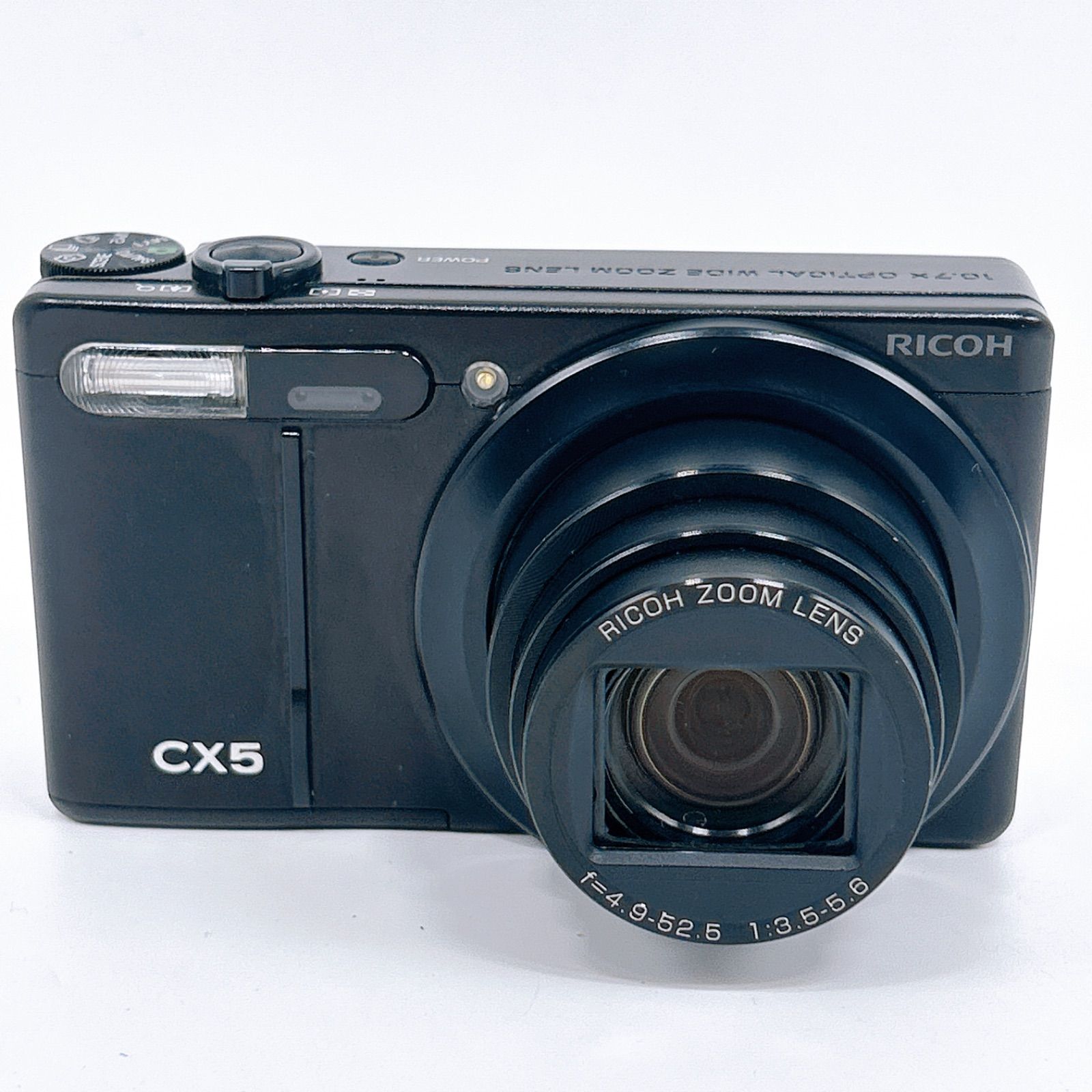 【極美品】RICOH CX5 ブラック 名機 RICOH リコー CX5 ブラック（美品）