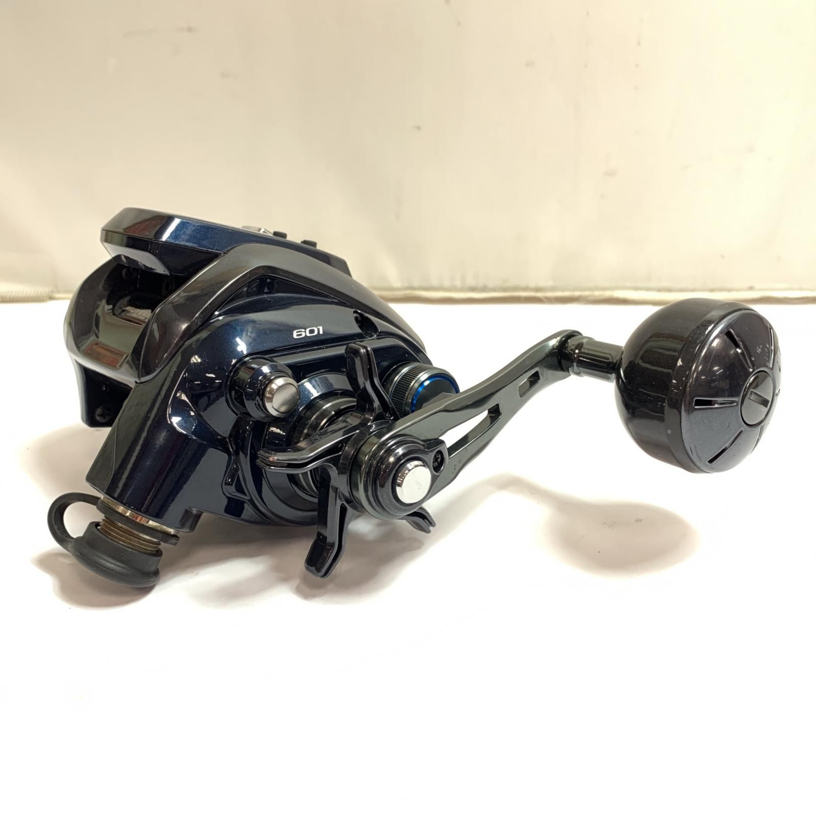 SHIMANO - ★★SHIMANO シマノ 20フォースマスター601 　電源コード　箱・取説付  電動リール付　使用距離13.3km・時間26.0h 04155 SHIMANO シマノ 20フォースマスター601 電源コード 箱・取説付