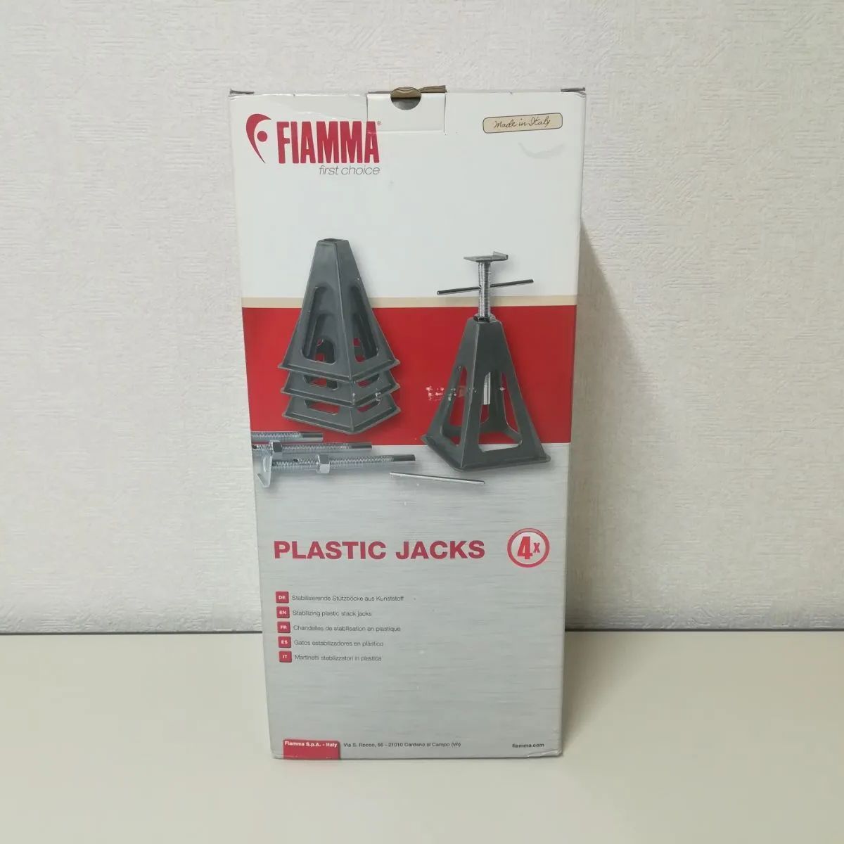 FIAMMA プラスチックジャッキ 4個セット 3112