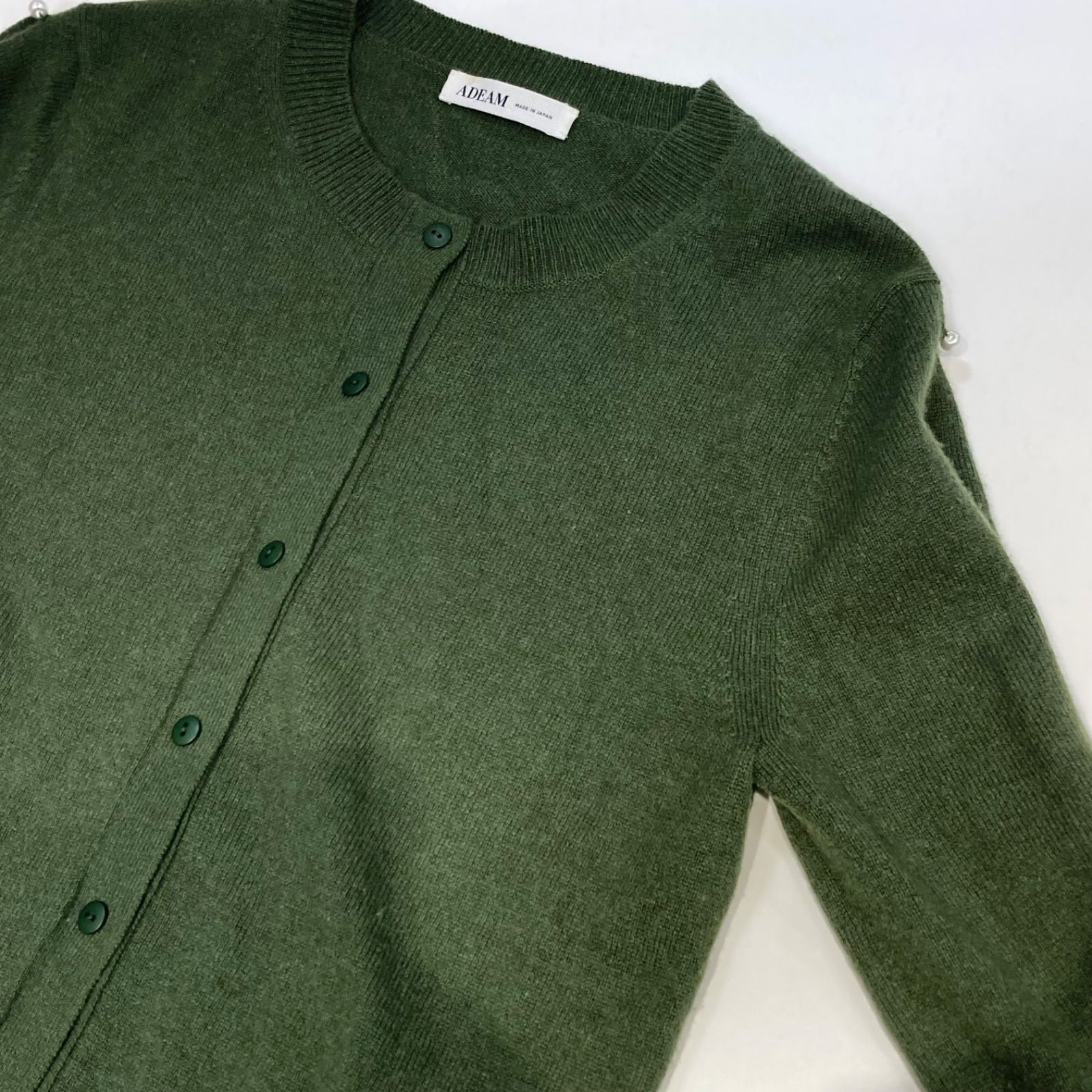 ADEAM アディアム Dew Drop cashmere Cardigan 43321 AAK0013VT 