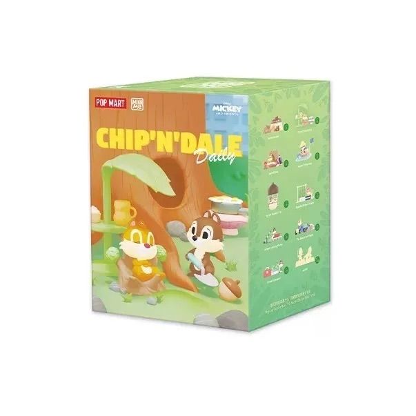 ポップマート　ディズニー　チップ　デール 送料無料】POPMART DISNEY チップ＆デール デイリー シリーズ