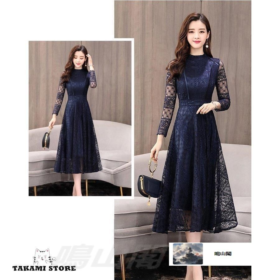 結婚式 お呼ばれ パーティードレス 20代 30代 40代 50代 総レース 大きいサイズ 3L 袖あり 長袖 黒 赤 ドレス ワンピース フォーマル ミモWP数量 価格926