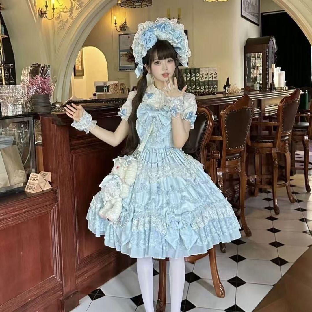 昭和dollクラシックロリータドレス JSK リボンロリィタ