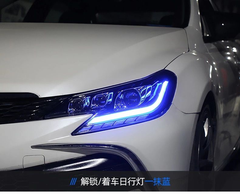 130マークX三眼LED流れるウインカーヘッドライト