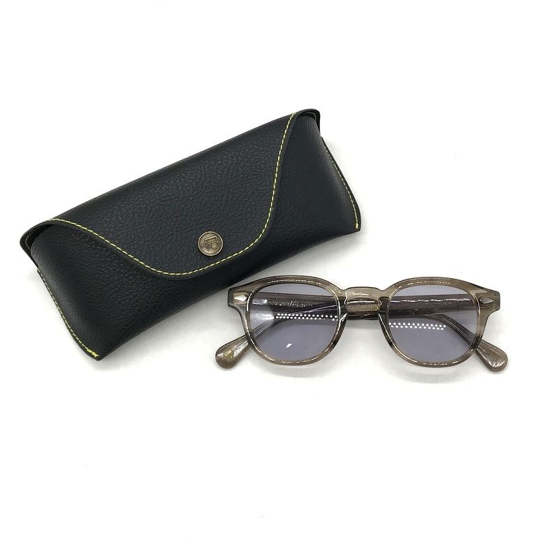 MOSCOT モスコット レムトッシュ 眼鏡 メガネ ライトブラウン　サングラス モスコット MOSCOT サングラスカスタム LEMTOSH レムトッシュ