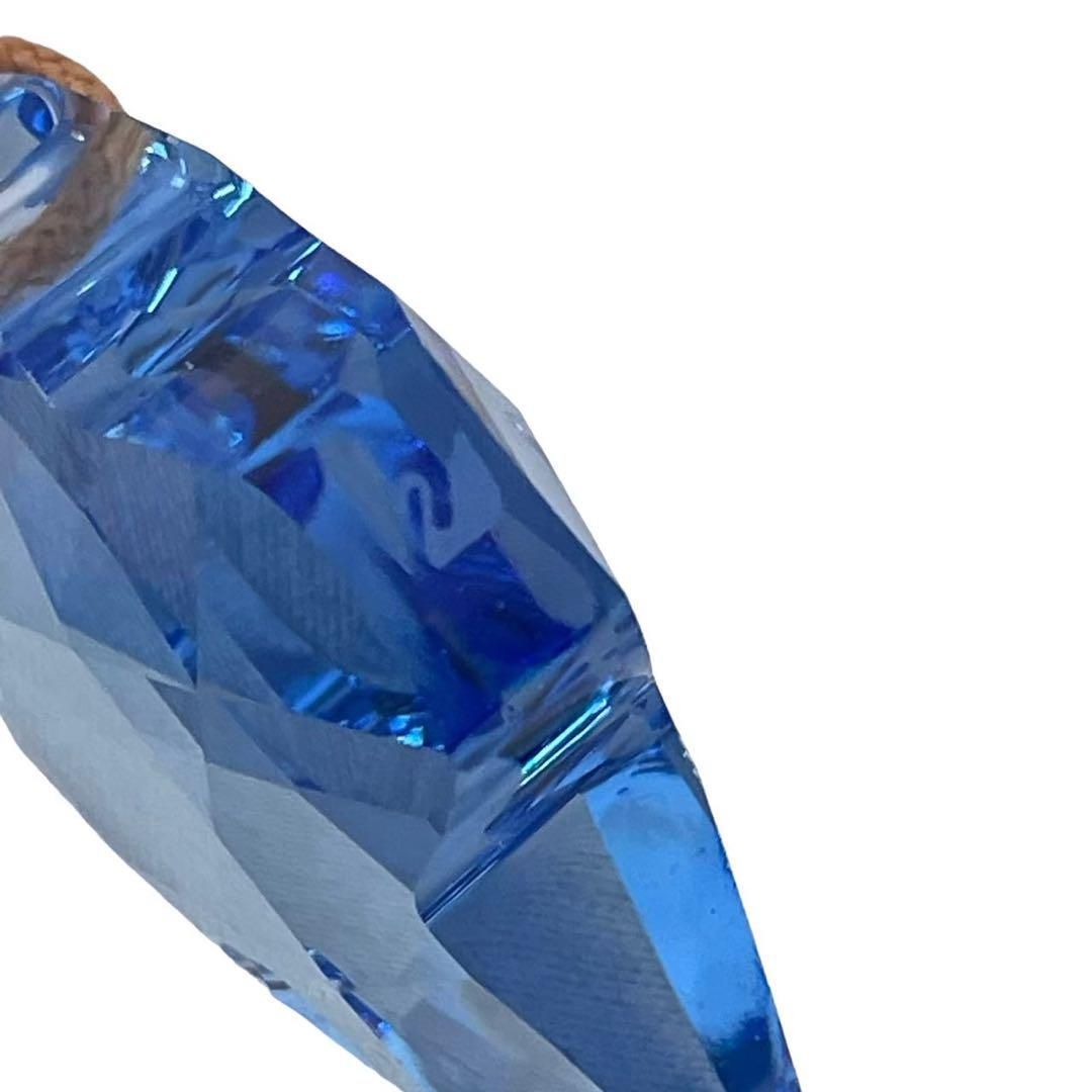 SWAROVSKI スワロフスキー ネックレス チョーカー 青 クロス - メルカリ