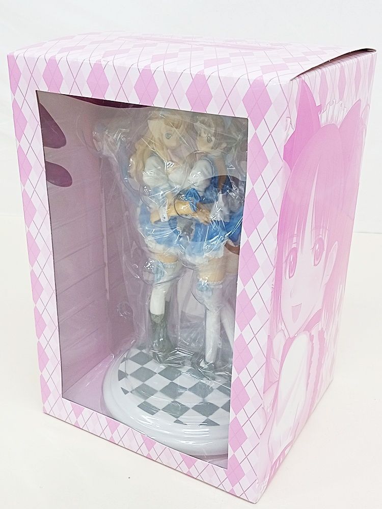 E 2 えつ オリジナル Tony×宮川武 第2弾 ネコみみメイド アリスブルーVer. 1|6 完成品フィギュア 2体セット MBF31-368