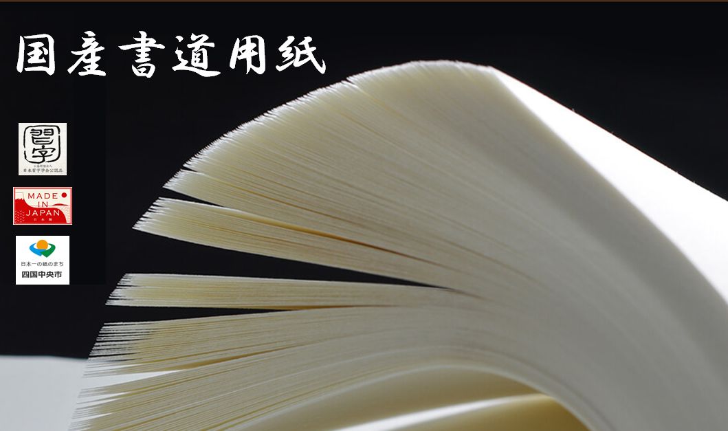 書道 書初め用紙 【Sサイズ：185×680㎜ （通称：東京小版）（八