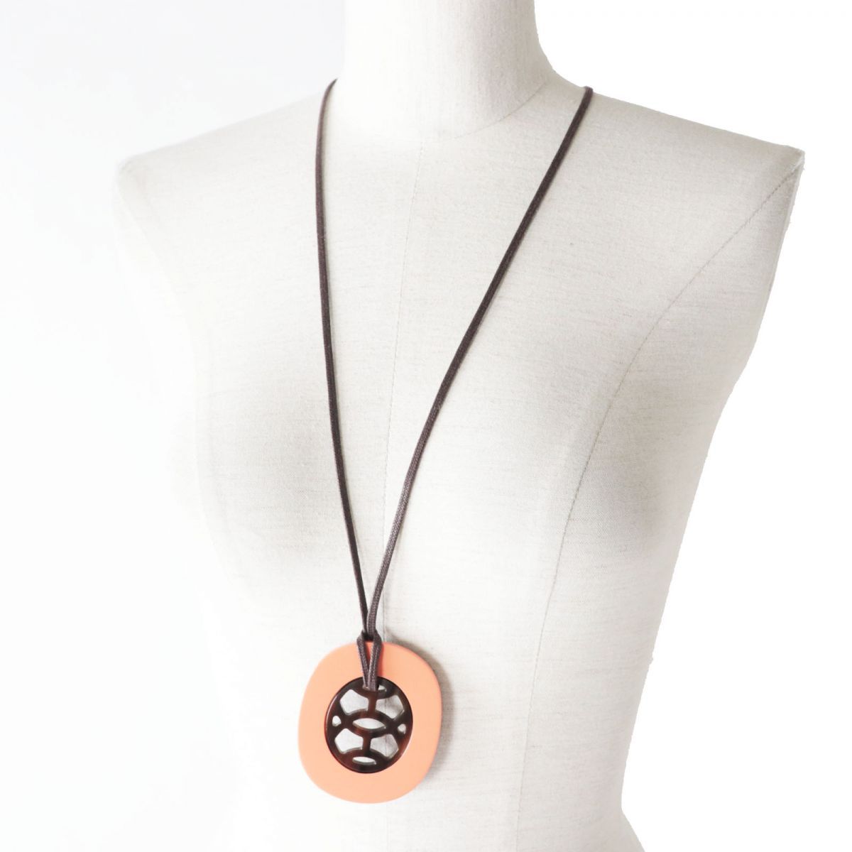 美品◎HERMES エルメス バッファローホーン ラッカーウッド