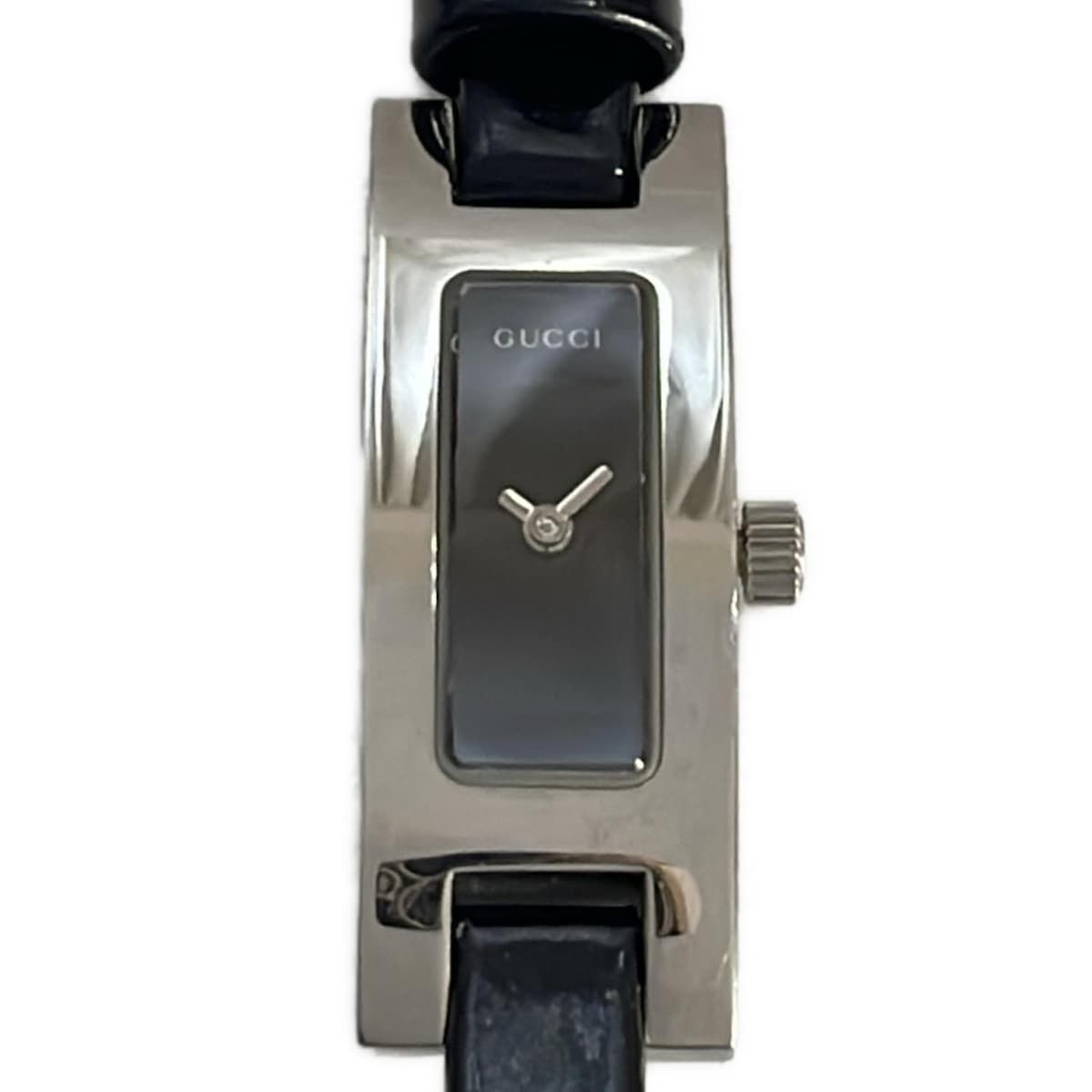 GUCCI グッチ 腕時計 - 3900L レディース 黒