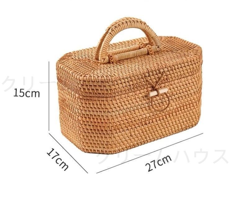 楽天市場】アタ 裁縫 箱の通販 雑貨 アタ 編み2段ランチバスケット 2個