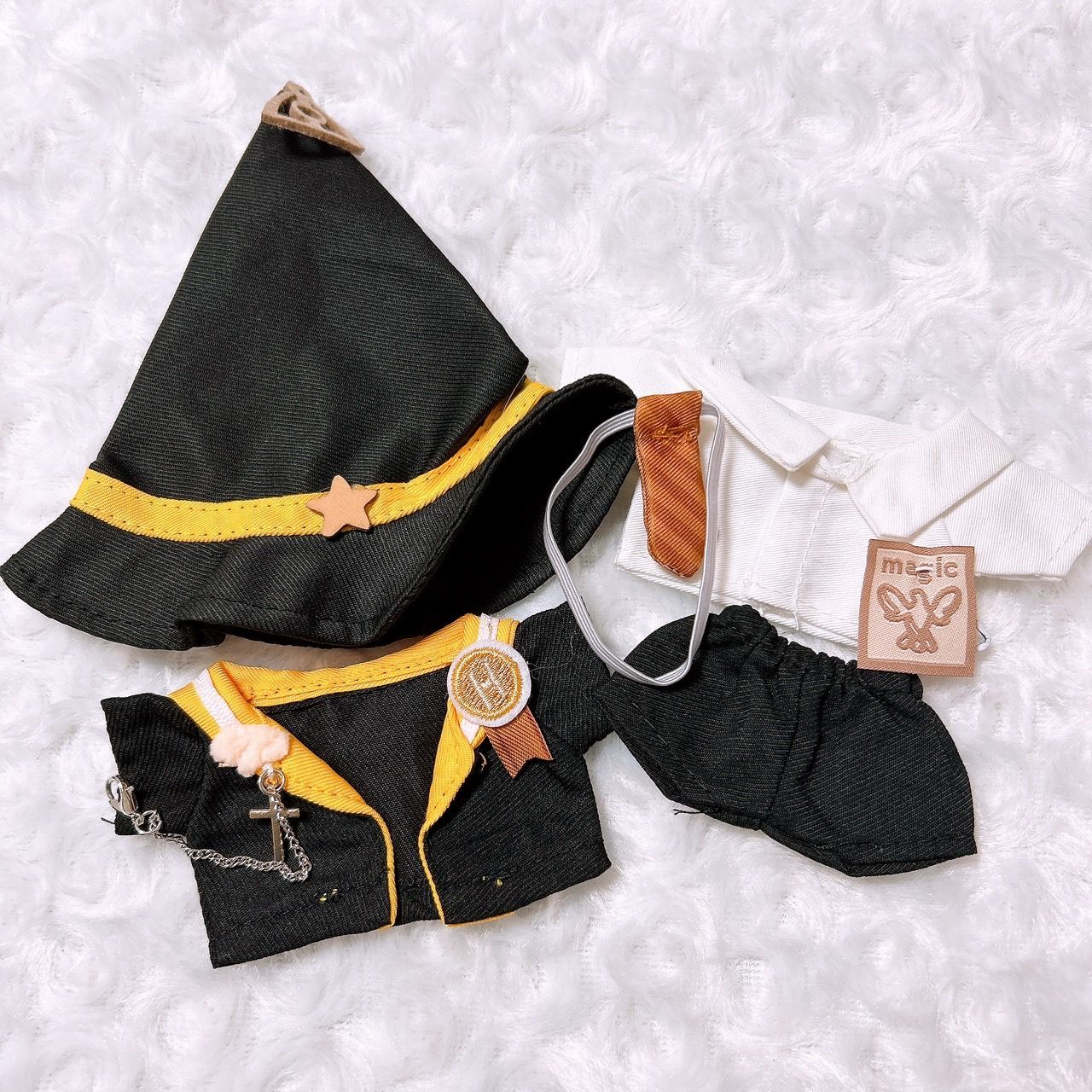 20cm用 ぬい服 ハッフルパフVer. magnet_173727582200.jpg