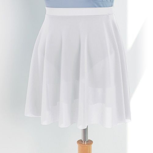 ホワイト グレー ブラック バレエスカート ウエストゴムスカート プルオンスカート ジュニア～大人用 新品未使用【匿名配送＋100円】|as003-3ten|