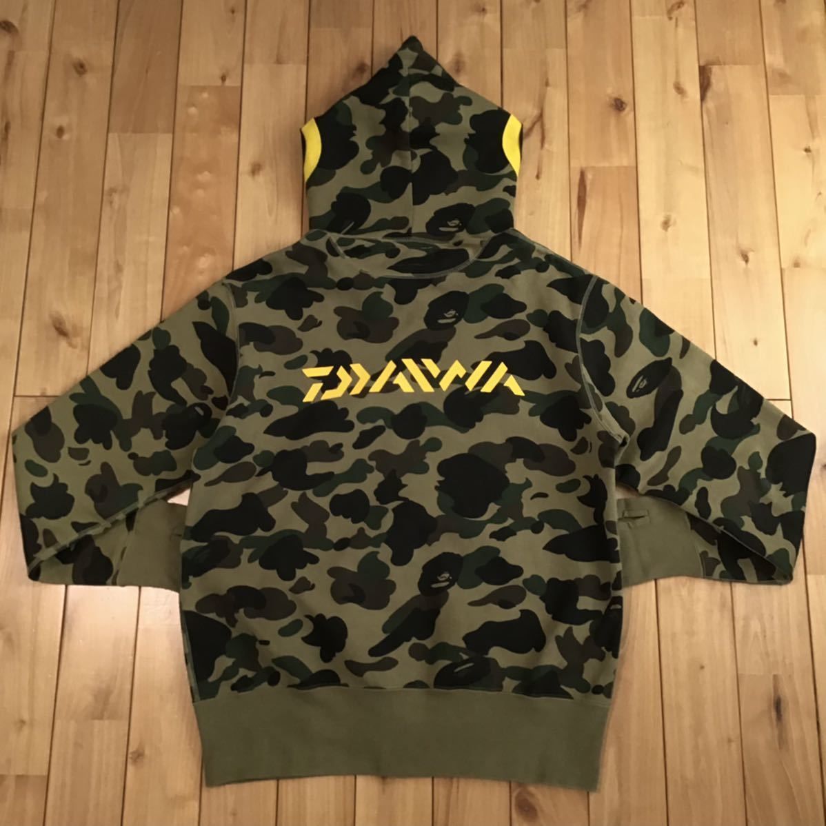 ☆激レア☆ DAIWA × BAPE フィッシュ パーカー Lサイズ a bathing ape  
