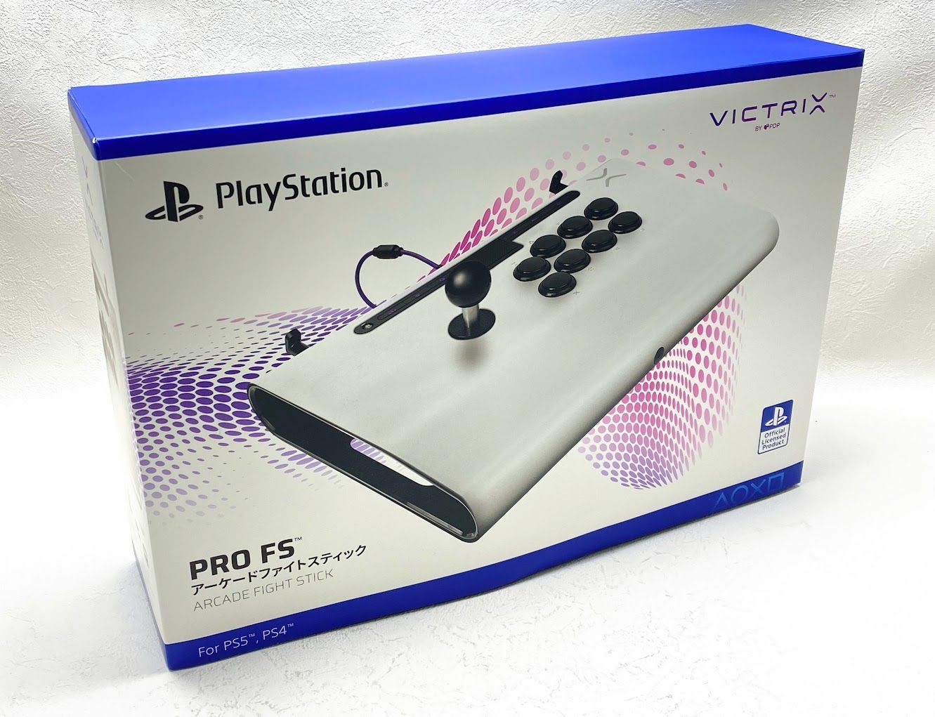 極美品】Victrix Pro FS アーケードファイトスティック ホワイト 052 