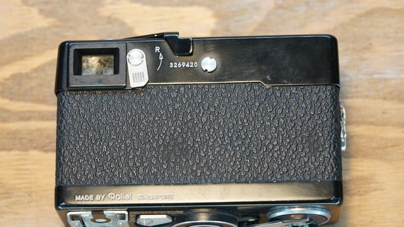 8832 ジャンク Rollei 35 ブラック シンガポール製 - メルカリ