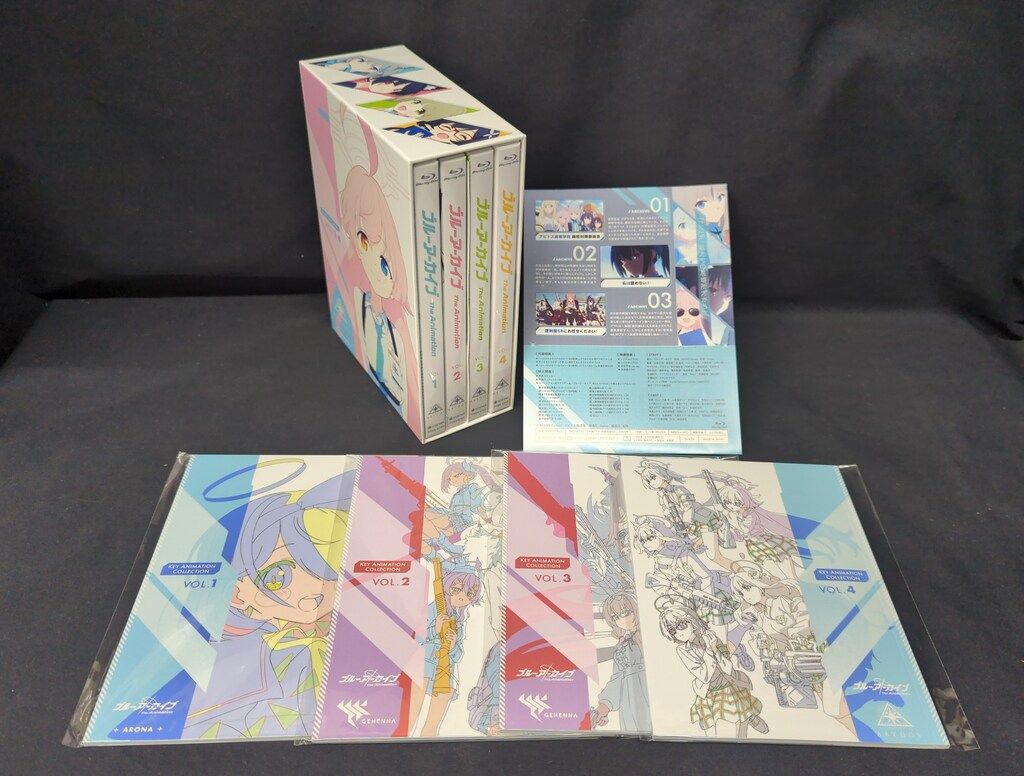 アニメBlu-ray Yostar特典付 ブルーアーカイブ The Animation 初回全4巻 セット