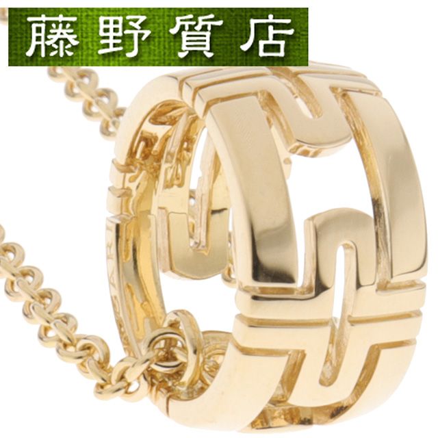 2024-25 秋冬新作  パレンテシ BVLGARI 新品仕上げ済）ブルガリ ネックレス YG K18 ネックレス