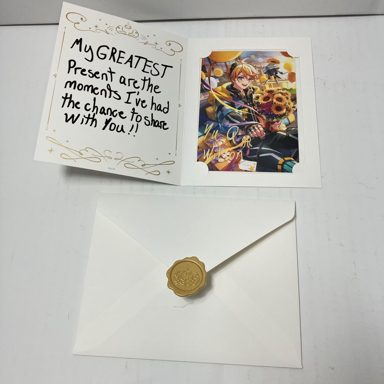 瀬戸店】ユウQウィルソン 誕生日グッズ 2024 にじさんじ【710