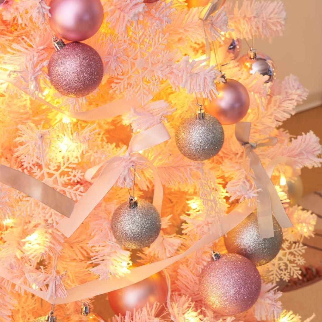 クリスマスツリー電飾付き約137cm4.5Ft Pre-LitFlockTree 楽天市場】クリスマスツリー電飾付き 約137cm - 4.5Ft Pre-Lit