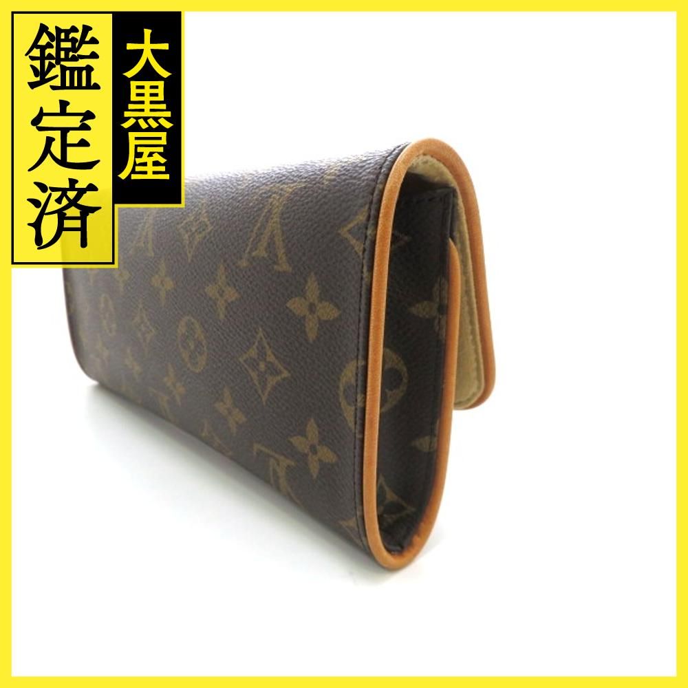 LOUIS VUITTON ルイヴィトン ポシェット・ツインGM M51852 モノグラム  