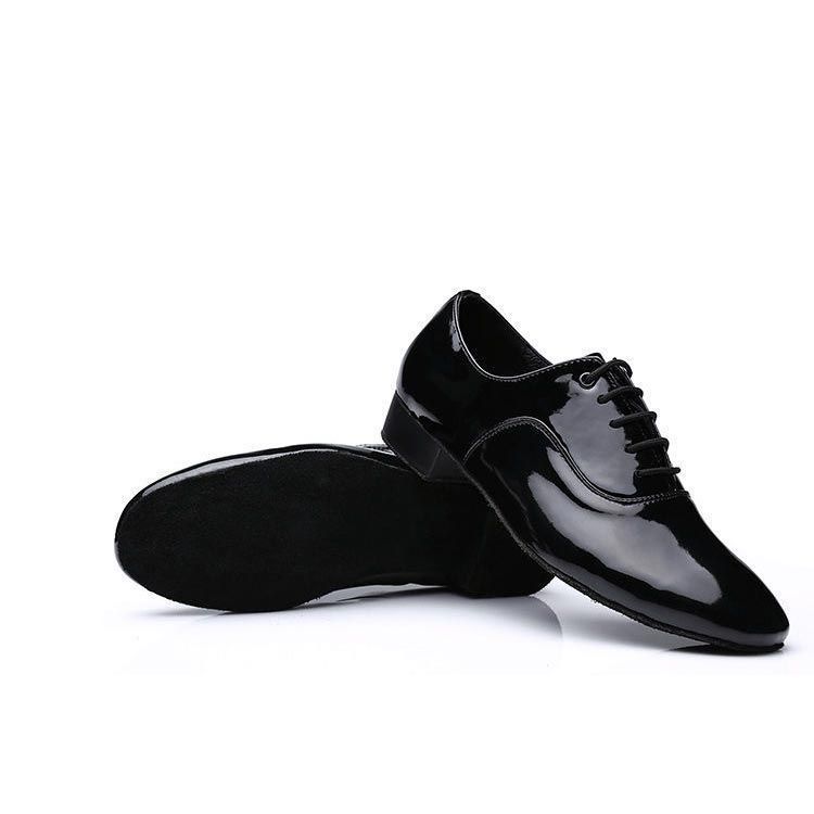 社交ダンスシューズ メンズ 男性 ダンスシューズ 室内用 室外用 ヒール