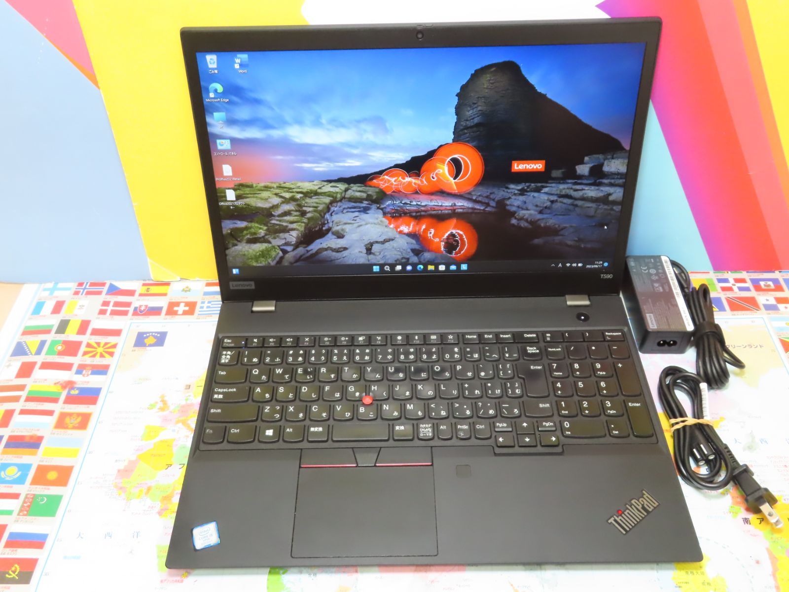 レノボ Thinkpad T590 FHD 16GB ノートパソコン 美品-