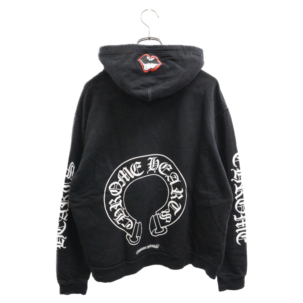 CHROME HEARTS (クロムハーツ) ×MATTY BOY SWTSHRT PLVR マッティボーイ チョッパー プリント スウェット  プルオーバーパーカー ブラック - メルカリ