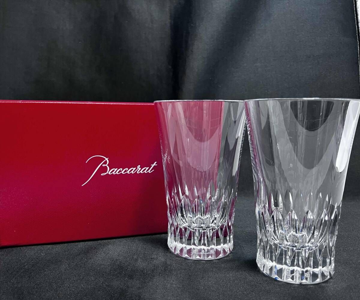 Baccarat バカラ グラスジャパン ヴィータ クリスタルグラス ２客