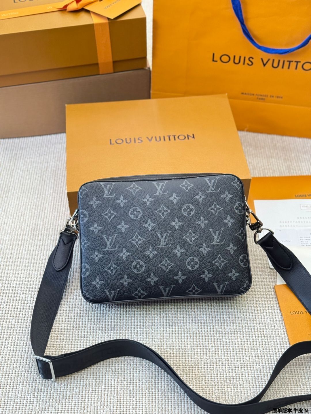訳あり Louis Vuitton ダミエ メッセンジャーバッグ スマホで購入！】LOUIS VUITTON(ルイ・ヴィトン)ダミエ
