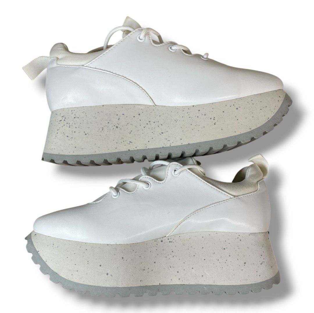 ELENDEEK エレンディーク 厚底スニーカー 512411800601 白